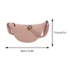 Solide Cord -Crossbody -Taschen für Frauen Reisen Sling Bag Brust Pack Chic Schulter Hobo -Knödel Tasche Frauen Fanny Pack Bananentasche