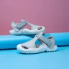 Sandalen Neuankömmlinge Sommer Kinder Beach Boys Freizeit Sandalen Kinder Schuhe geschlossen TOE BABY NICHT SLIP SPORT SANDALS FÜR GURMS EU Größe 22-33 240419