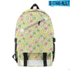 Rugzak Harajuku Beautiful Flowers Student School Tassen Unisex 3D -print Oxford Waterdichte notebook Multifunctionele Travel Backpacks