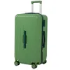 Bavullar Şeker Renkli Tramvay Gövde 26 28 32 İnç Seyahat Bavul Döndürücü Büyük Yuvarlanma Bagaj Çantası Tekerlek