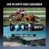 2K 60fps Camecorder com tela flip, wifi, controle remoto, zoom de 18x, kit de câmera digital de vlogging para YouTube, mini câmera de câmera de câmbio com 32 GB - gravação de vídeo final