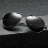 Pochromic Sunglasses Men Polarized Driving Pilot Chameleon Vintage Sun Glasse Male Change Color Day Night Vision UV400 240417