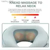 Elektrische massagers vingerdruk nek massager elektrisch u-vormig kussen 6d verwarmde diepe tissue kneading verlicht perfect de pijn in het thuiskantoor en reizen y240425