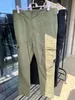 Pantaloni da uomo maschi casual pantaloni ultra-sottili pantaloni lunghi pantaloni a tasche solide di tendenza sportiva marca versione coreana Nuova 2024 T240419