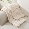 Battilo Chenille Coperte Tiro per coperte di divano divano spesso morbido accogliente letto a quadri per letto sulla sala di casa 240409