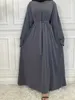 Abbigliamento etnico modesto Abaya Ramadan Musulman de Modalità Maxi Robe Turchia Kaftan Abbigliamento islamico musulmano per donne Abito hijab abito caftano vestidos d240419