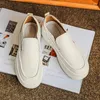 Sıradan Ayakkabı Bahar Sonbahar Beyaz Erkekler Vintage Koreli Tasarımcı Loafers Yüksekliği Artan nefes alabilen elbise slip-on spor ayakkabılar