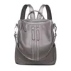 Leather Genuine Backpack Volume 2024 Travel Womens Bag Oxford Spinning Large Capacity Casual Versatile Korean Version