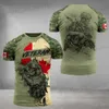 Men's T-Shirts 2023 Canada T-shirts Canada Flag 3d Printed Fashion Veteran Short Slve O-neck T Graphic Oversized Camouflage Mens Clothin T240419