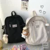 Taschen Oxford School Rucksack Frauen Junior High Student School Tasche koreanische Mädchen süße Puppen -Rucksack Kawaii Buch Ladies Modes Taschen