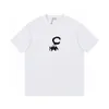 T-shirt maschile designer Cole Buxton Spring Summer White Black Thirt Black Men Domenne di alta qualità Slogan Slogan Top Top con tag CUD2404194