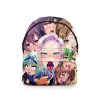 Bags Classic Kawaii Hentai School Bags Boys Girls Mini Travel Bags Hentai 3D Hip Hop Oxford Waterproof Notebook Shoulder Backpacks