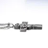 Collane a sospensione che vendono gioielli di alta qualità Jesus Cross Titanium Acciaio Neckclace da uomo Trendy Hip-Hop Nightclub Preferred-