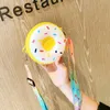 Silicone Donut Round Crossbody Coin Bag Kid Toddler Girl Childre