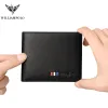 Wallets Wallet Men Driver's License Men's Wallet Men's Short Business Thickening Large Capacity Youth Real Pickup Wallet Willimapolo