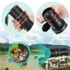 Télescopes Télescope portable 40x60 Military HD Professional Monocular Zoom Binoculars Night Hunting Optic Scope Big Vision Telescopio