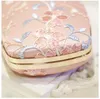 Evening Bags National Flowers Embroidery Bag Women Fashion Day Clutches Girls Party Wedding Chain Shoulder B125