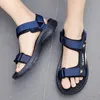 Men Sandals Summer Leisure Beach Holiday Shoes Outdoor Male Retro Comfortable Casual Sneakers y240417