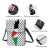 Sacs Palestine Flag Carte Sac à bandoulière Kufiya Hatta Bulk Vintage Mobile Phone Sac école en cuir Sacs féminines