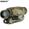 Teleskop BOBLOV PJ2 5x32 Optics Night Vision Monocular Digital IR Telescope Zoom Optics Photos Video Recording for Hunting