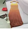 402 XXL 2024 Milan Runway Dress Spring Summer Straghetti Strap Mesmo estilo Moda feminina Moda de alta qualidade qiahe