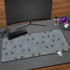 Mouse Pads Bilek Rests Siyah Art Gaming Mouse Pad Gamer Büyük Ofis Ev Klavye Pad Fare Mat Mousepad Basit Anti-Slip Kauçuk PC Masa Maskeleri y240419