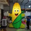 Modelos de plantas de desenho animado inflável de milho por atacado para venda ou decoração por Ace Air Art