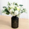 Decorative Flowers Artificial Flower Wedding Simulation Holding Bouquet Hand Stab Ball Rose Holiday Gift Decoration Restaurant Home