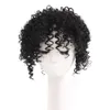 human curly wigs Wig hair patch for women with explosive heads short curly hair for black people covering the hairline on the top the head wig hair patch for women