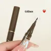 Eyeliner 0,05 mm Ultrafine Liquido Eyeliner nero Black Brawn Impossibile durare a lungo duratura Eyeliner Eyeliner Eyelash Pencil Strumento per il trucco di QuickDry Eye