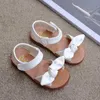 P2NM Sandals Girls Sandals Fashion Princess Classic Baby Girl Kids Summer Sandals Children Sweet Summer Shoes Soft 21-30 Hot Sale Bow-knot 240419