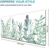 Mouse Pads Wrist Rests Green Leaf Plant Mouse Pad Gamer XL Large Home HD Mousepad XXL keyboard pad Desk Mats Anti Slip Natural Rubber Office Mice Pad Y240419