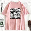 T-shirts masculins mon héros universitaire anime femmes drôles t-shirt fille y2k 90s harajuku kawaii graphique ts unisexe dessin animé gaiement du navire à linge T240419