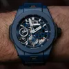 HB Original Big Bangs Luxury Watch Tourbillon Skeleton Dial Automatic Movement Motioner Hotes Hights High