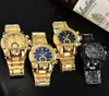 Ongeslagen horlogesreserve Bolt Zeus Mens Quartz Wirstwatch 52mm Chronograph Invincible Luxury Watches Invicto Reloj de Hombre voor D9168717
