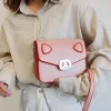 Tassen Hot Sale Fashion Women Cute Pig Design Bag Dameszak Hoogwaardige PU Leer Cross Body Schouder Travel Messenger Bag 113
