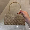 Borsa da sera fatta per banchetti fatti in acqua diamante bar da sposa borsetta