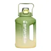 Water flessen matgradiënt drinksport draagbare drink fles herbruikbare capaciteitsdrinkware voor camping voor kamperen wandelen running