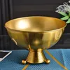 Вазы металлический цветок горшок золотой чаша ваза