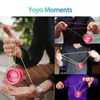 Yoyo LESHARE YOYO Ball Magic Yoyo Single Metal Alloy Professional Competition Version Yo-Yo Ball Durable Easy Install