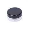 Storage Bottles 50Pcs Make Up Jar Cosmetic Sample Empty Container Plastic Round Lid Small Bottle Drop