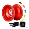 Yoyo N12 Shark Honor Yoyo non réactif yoyo en aluminium ALLIAGE LONGEMENTS TEMPS YOYO avec des cordes yoyo