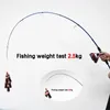 Biutifu Baitcasting Spinning Travel Carbon 45 Section Fish Ruds Casting Weight 520g Power Ultralight Lure Trout Mini Pole 240408