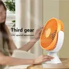 Nytt skrivbord kraftfullt kallt luftfläkt vägg monterad USB tre på ett utomhuskontor och hem Essential Portable Small Fan