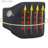 Massageurs électriques Auto-chauffage magnétique bas du dos et de la ceinture de soutien à la taille Promouche la circulation sanguine Easy Palon Support Massage CELaire Y240425