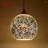 Lustres Sofity Nordic Color Verre Lampe Pende