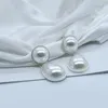 Boucles d'oreilles en pente Carvejewl Post Pearl pour femmes bijoux fille cadeau simple coréen déchirure classique