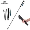 110G Ultra Lekki Trekking słupów składane sztyfty turystyczne przenośne zawieszone work z włókna węglowego Nordic Walking Cane