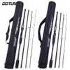 Goture Xceed Spinning Fishing Rod Carbon Fiber MHM Power 198 Casting Lure Rods 4 Sections Travel Carp 240408