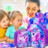 BUSSE 3PCS Zackpack Dinosaur, book book e box da 16 "per bambini, zaini in età prescolare per studenti elementari